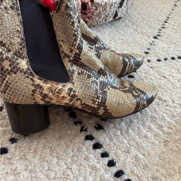 Isabel Marant Danae boots in snake print - Picture 5 of 7